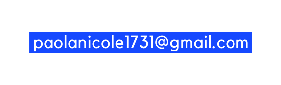 paolanicole1731 gmail com